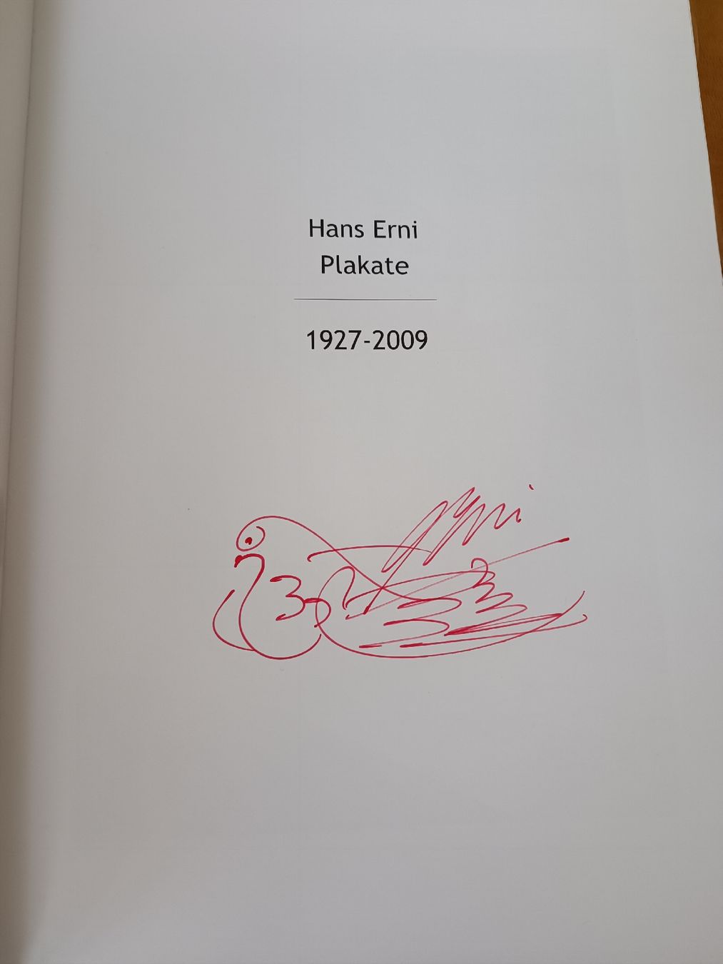 Libri: Hans Erni Plakate: -handsigniert mit Erni-Taube  – Nuovo (secondo la descrizione) da Menziken venduto da Artographs 1