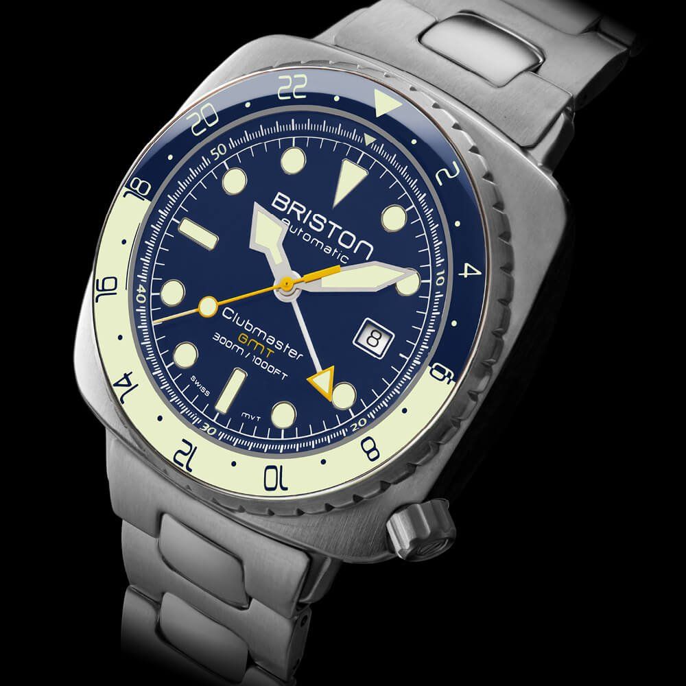 Orologi: Briston Clubmaster Diver Pro GMT 24844.S.GP – Nuovo e nell'imballaggio originale da Carouge GE venduto da Watchaser 3