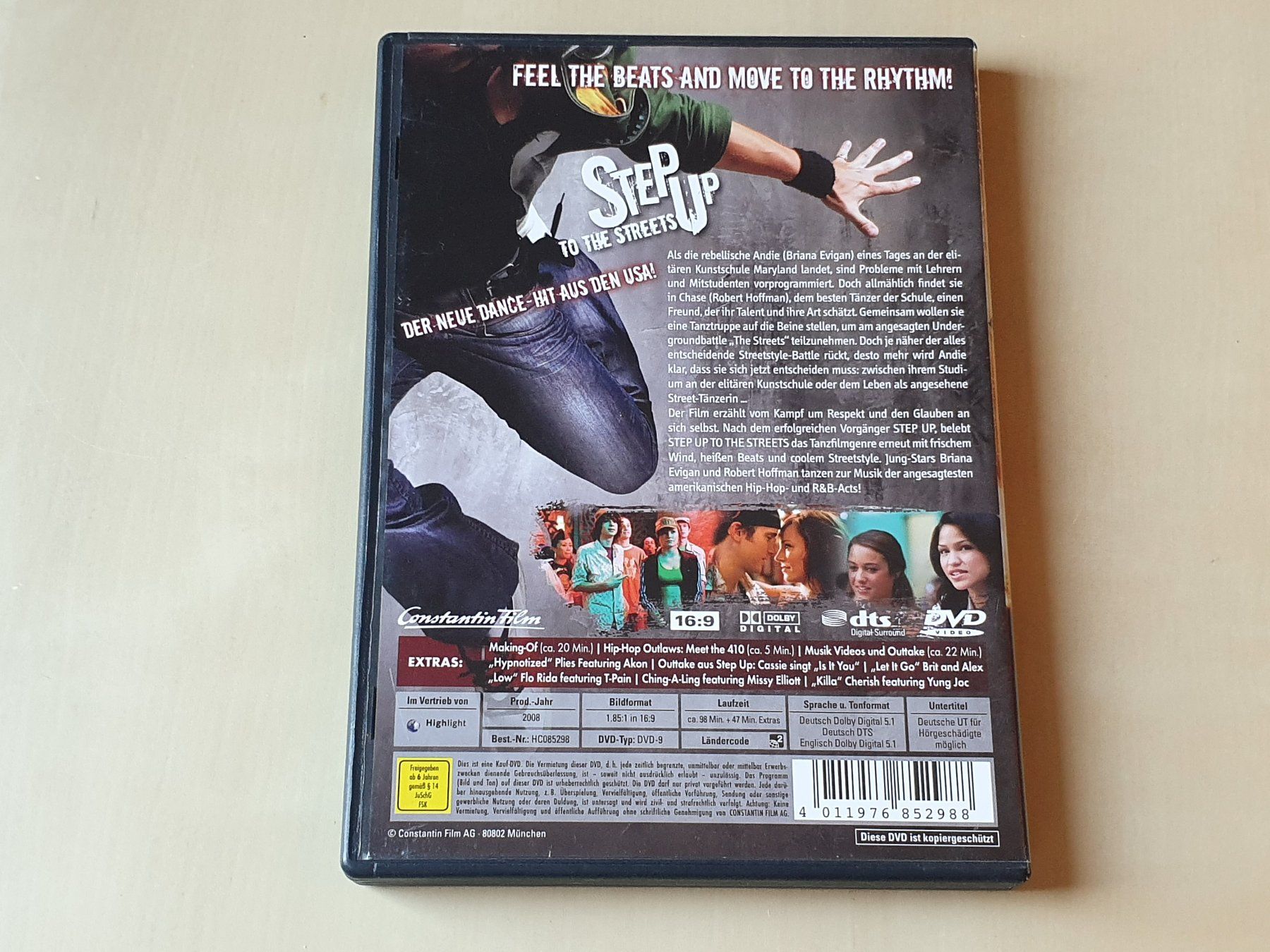 Alle DVDs: Step Up to the Streets – Gebraucht aus Stansstad von collectorsshop 1