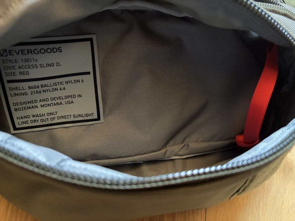 Taschen: Evergoods Civil Access Sling 2L – Neu (gemäss Beschreibung) aus Morges von Marlporto 3
