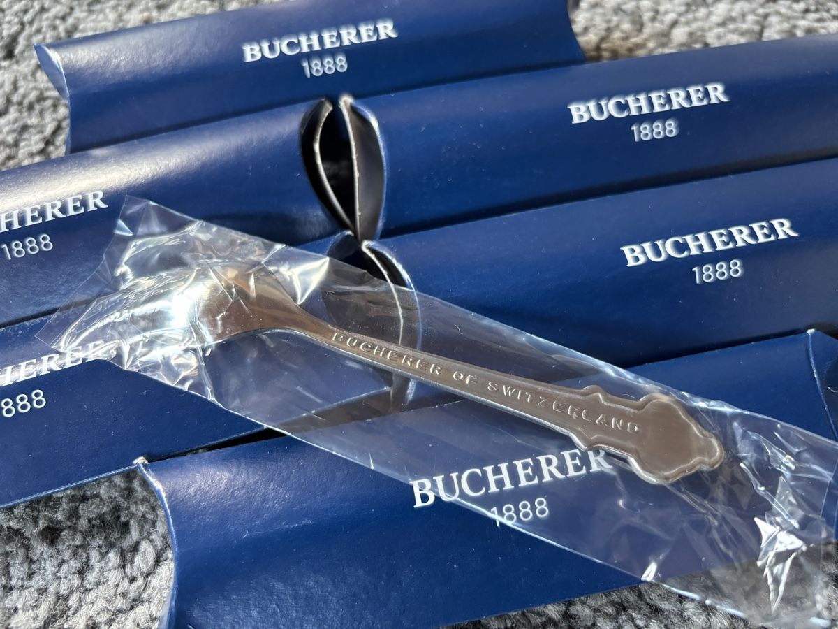 Cucchiai: Rolex Bucherer St. Moritz Löffeli – Nuovo e nell'imballaggio originale da Champfèr venduto da MangoMangi 3