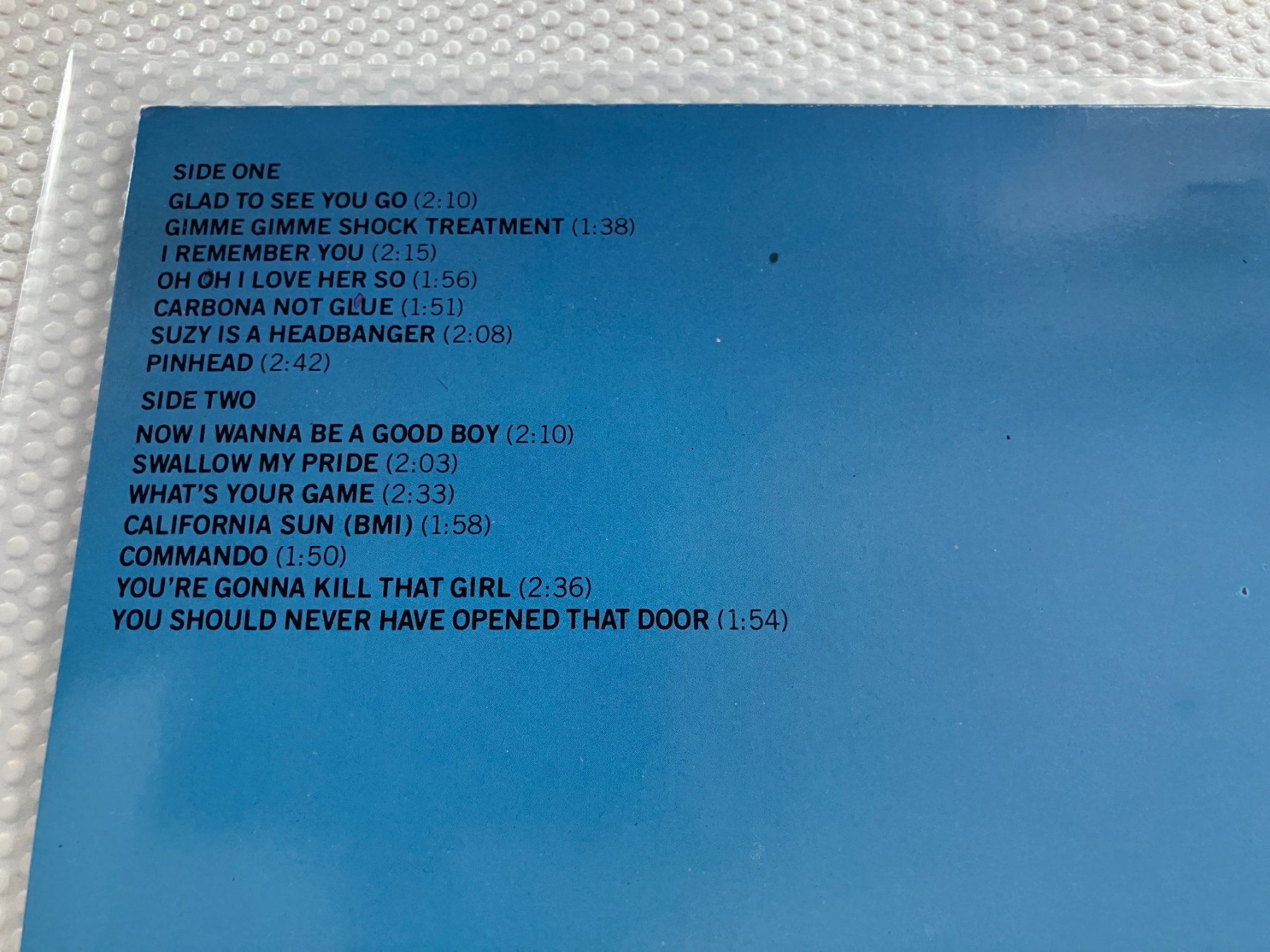 Dischi in vinile: Ramones – Usato da Aarwangen venduto da Jukebox3 3