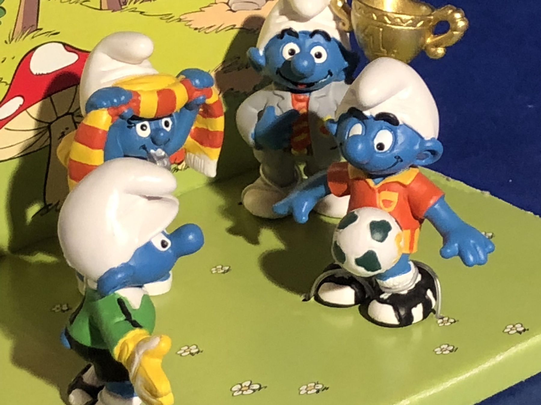 Schleich Statuette: Schleich - Retro Schlumpf Set 2000 - 2009 – Usato da Oberkulm venduto da Weberlisa 3