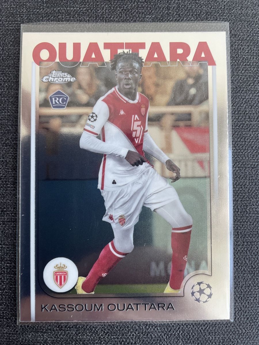Topps Carte collezionabili: Topps Chrome Kassoum Ouattara As Monaco – Nuovo (secondo la descrizione) da Burgdorf venduto da Sports_Cards_3400