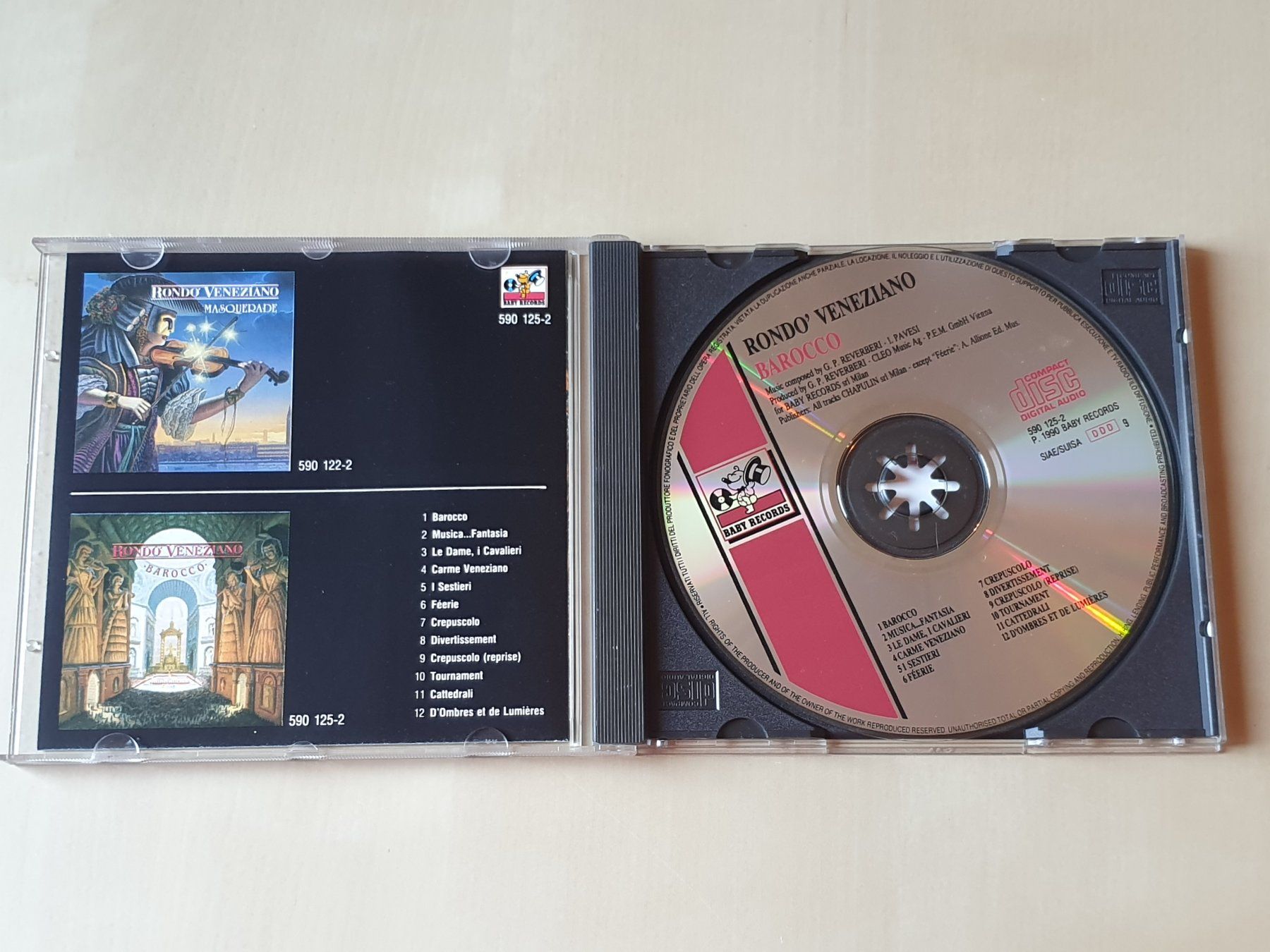 CD: Rondo Veneziano Barocco – Usato da Stansstad venduto da collectorsshop 2