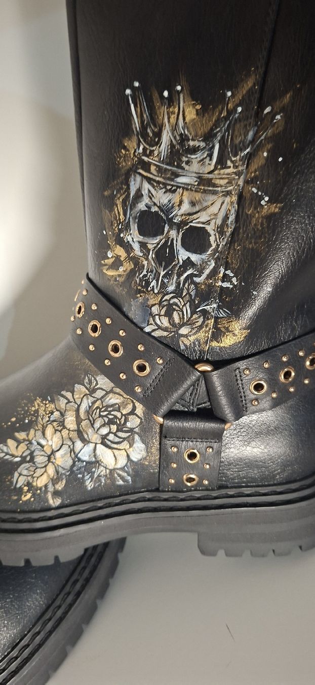 Chaussures femmes: Bottes rock – Neuf avec emballage d'origine à Camignolo par Hakunamat5 2