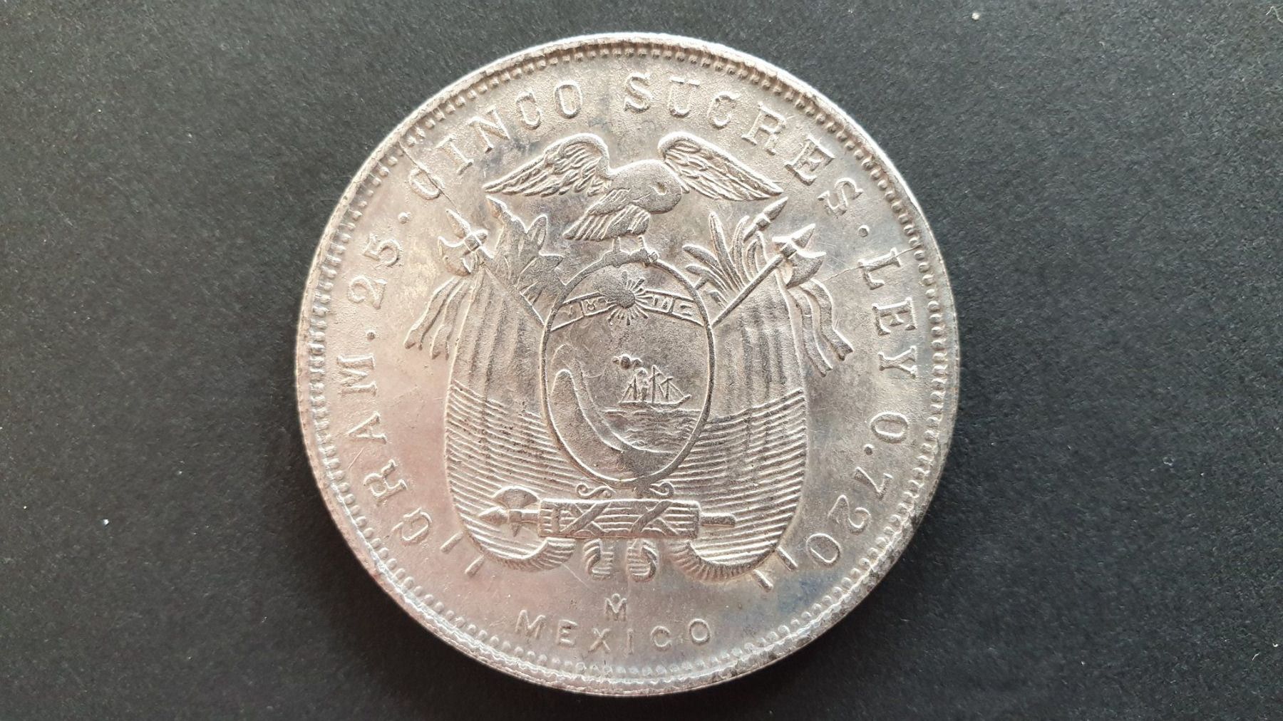 Tutti le monete: Ecuador. Reproduktion. – Usato da Goldach venduto da armando_r 1