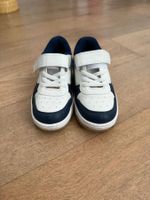 Vty Kinderschuhe/ Sneaker Gr. 27 - weiss, dunkel- & hellblau