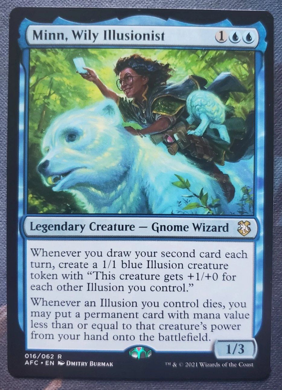 Magic The Gathering Carte collezionabili: Minn, Wily Illusionist - MtG - EN – Usato da Bolligen venduto da Gurkenfeld