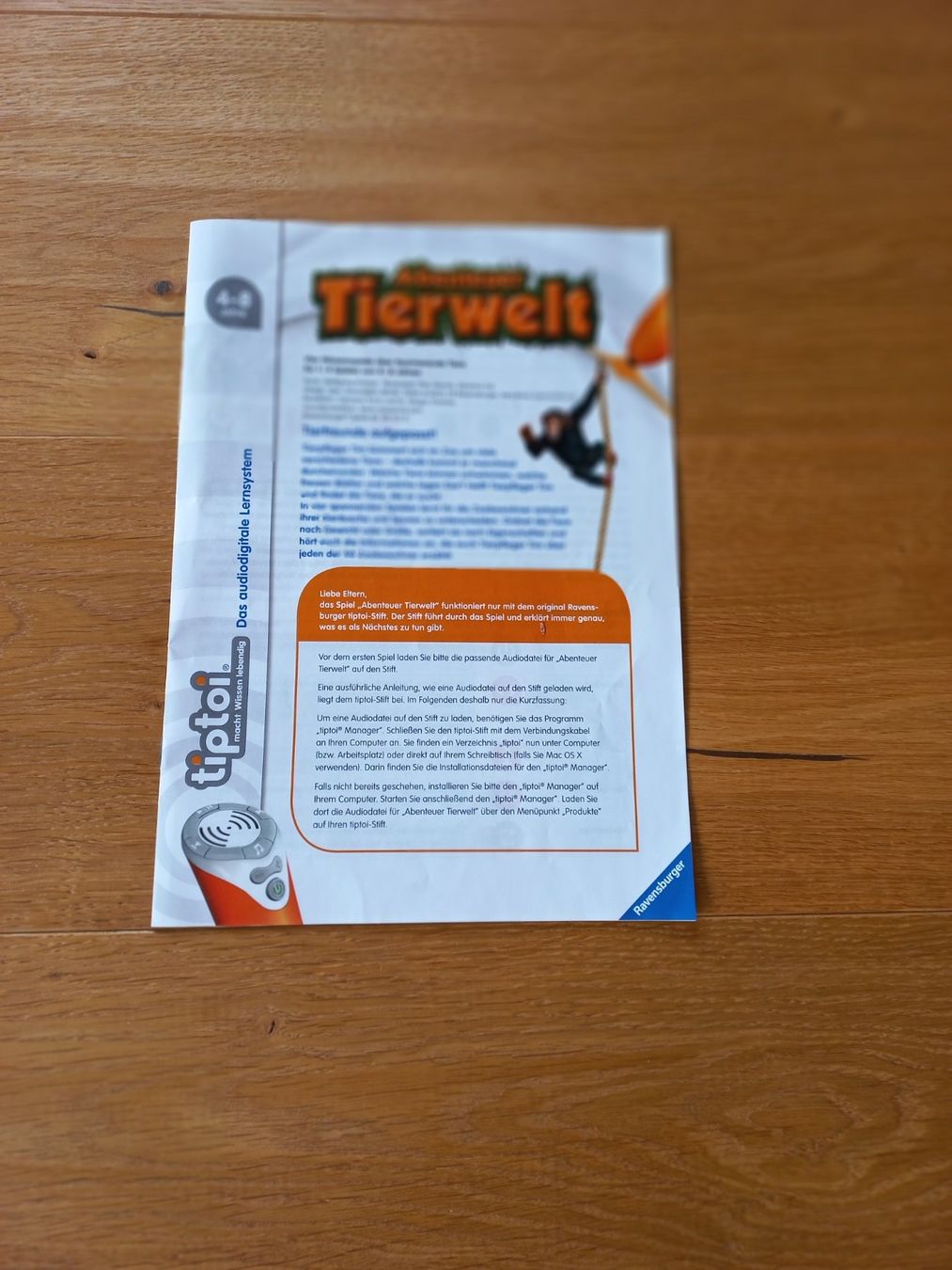 Ravensburger Spiele: Tiptoi Abenteuer Tierwelt – Gebraucht aus Brienz BE von desire03 1