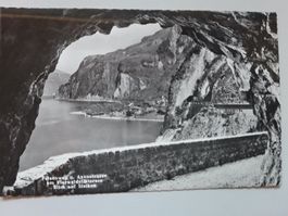 Felsenweg u. Axenstrasse Blick auf Sisikon