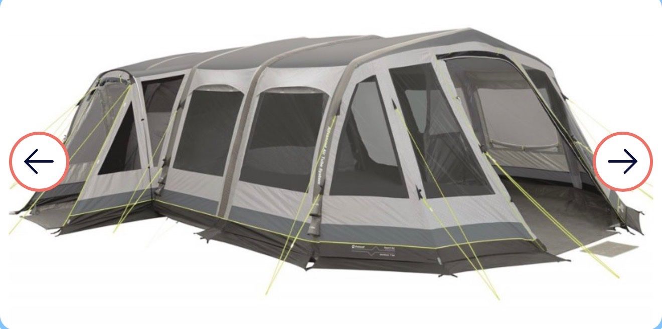 Outwell Tende : Outwell Vermont 7 SA – Usato da Witterswil venduto da MurielSalome