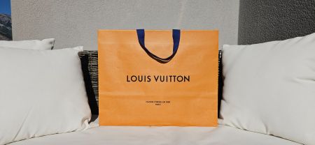 Louis Vuitton - Sac shopping orange
