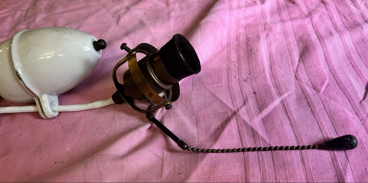 Lampen: 2 antike zug hängelampen – Gebraucht aus Bremgarten b. Bern von Thermes 6