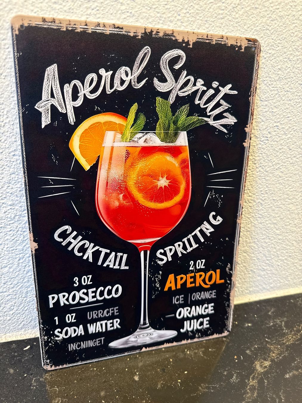 Insegne: METALL SCHILD APEROL SPRITZ / 1 Stück / NEU/ – Nuovo e nell'imballaggio originale da Seon venduto da Aaargauer01 5