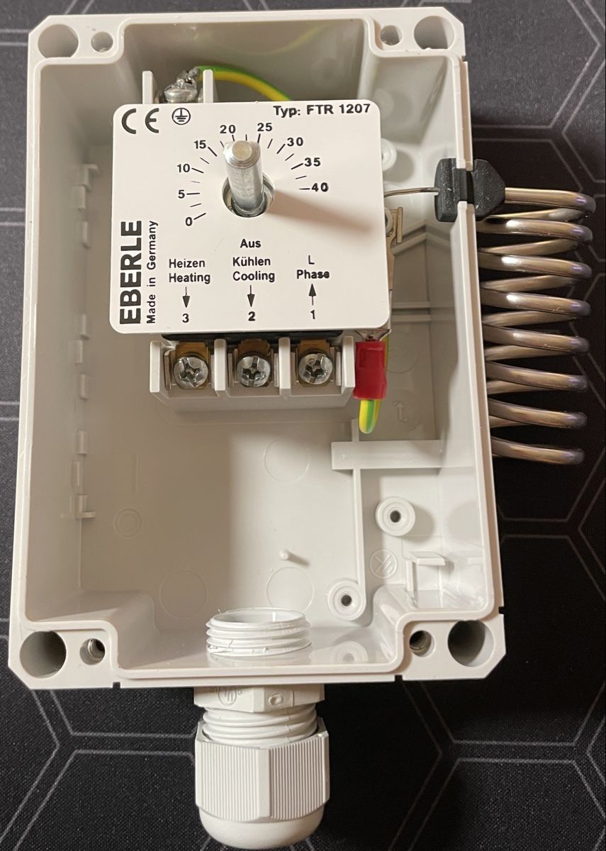 Interruttori: Raumthermostat FTR 1207 – Nuovo e nell'imballaggio originale da Hellbühl venduto da Simpsens 1