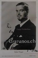Stefan Wigger (1932-2013) Schauspieler - Autogramm