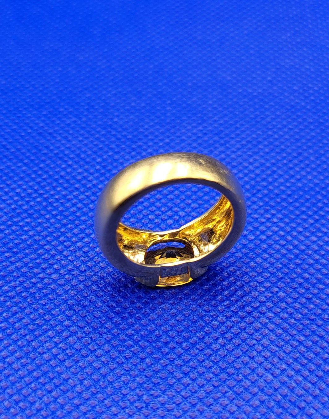 Anelli: 18 Karat 750 Gold Ring Mit Citrin – Usato da Wald ZH venduto da Aniade 2
