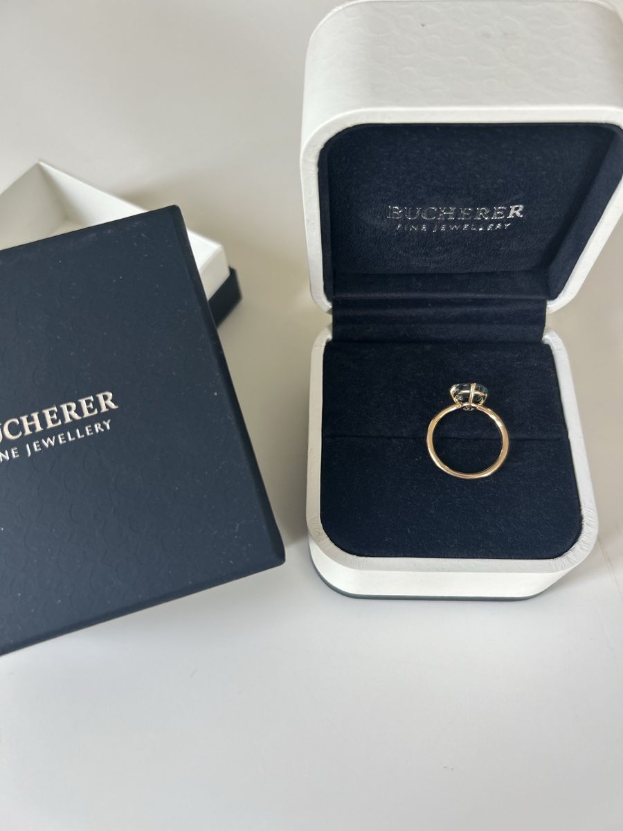 Bucherer Ringe: Bague or rose aigue-marine et diamants  – Neu (gemäss Beschreibung) aus Lausanne von mmangiol 1
