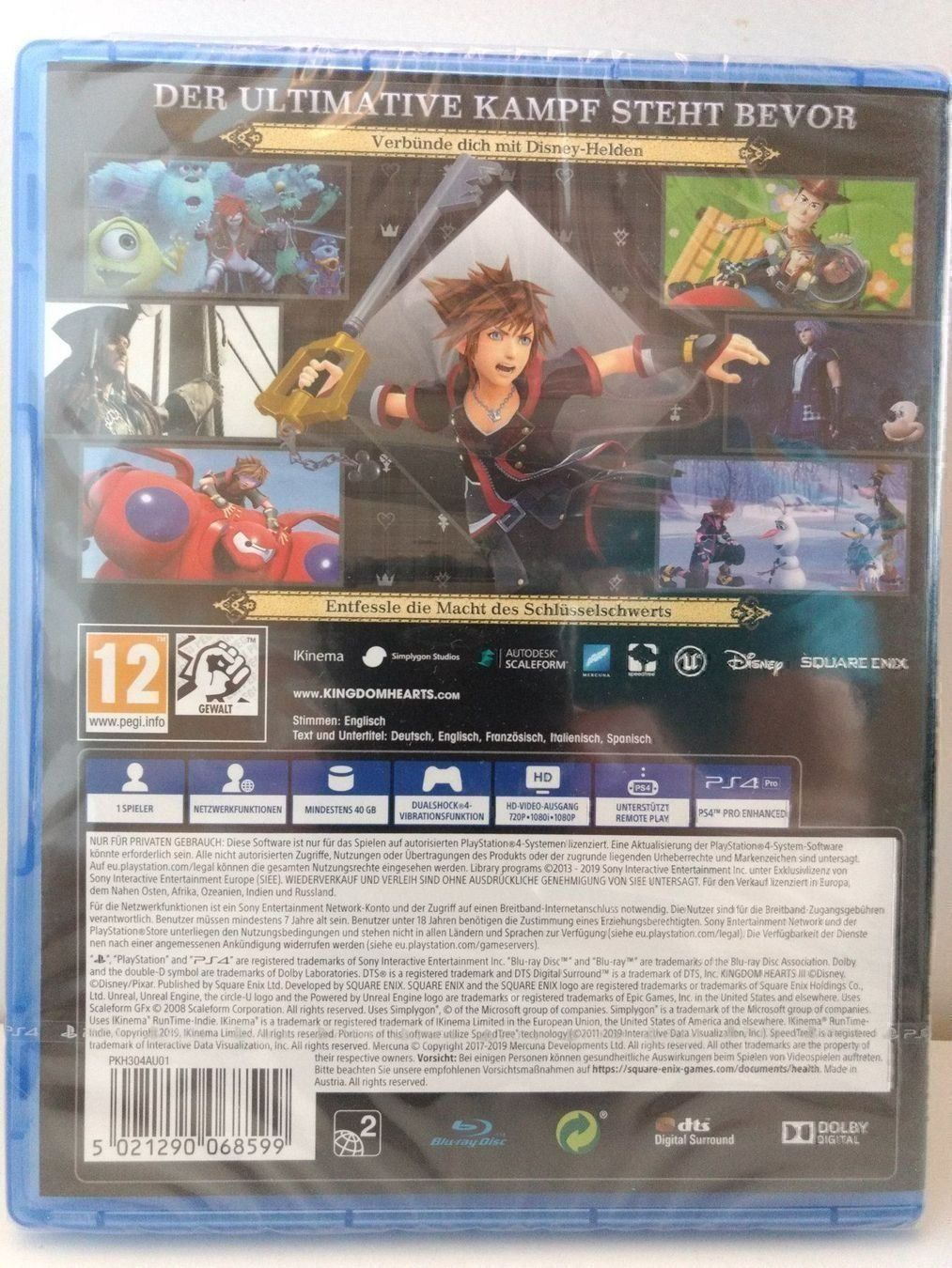Sony Jeux: Kingdom Hearts III - Ps4 - 100% NEW – Neuf avec emballage d'origine à Pambio Noranco par Pol69 1