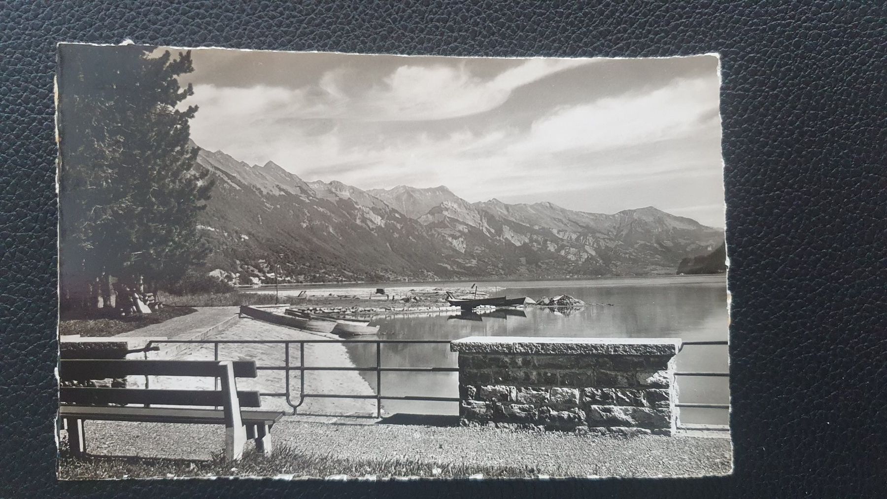 Cartoline postali: Ansichtskarte Bönigen Brienzsee mit Brienz-Rothorn – Usato da Biberist venduto da stang4eva