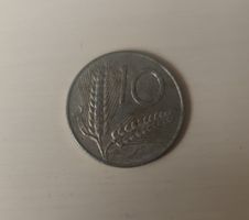 10 Lire 1976, Republik Italien, Münze, selten
