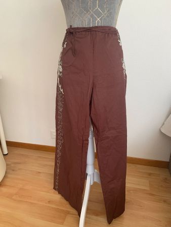 CALZEDONIA Palazzo Strandhose mit Hohebund  Grosse S