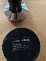 Kaffee Tamper, unbenutzt, mit Untersetzer,