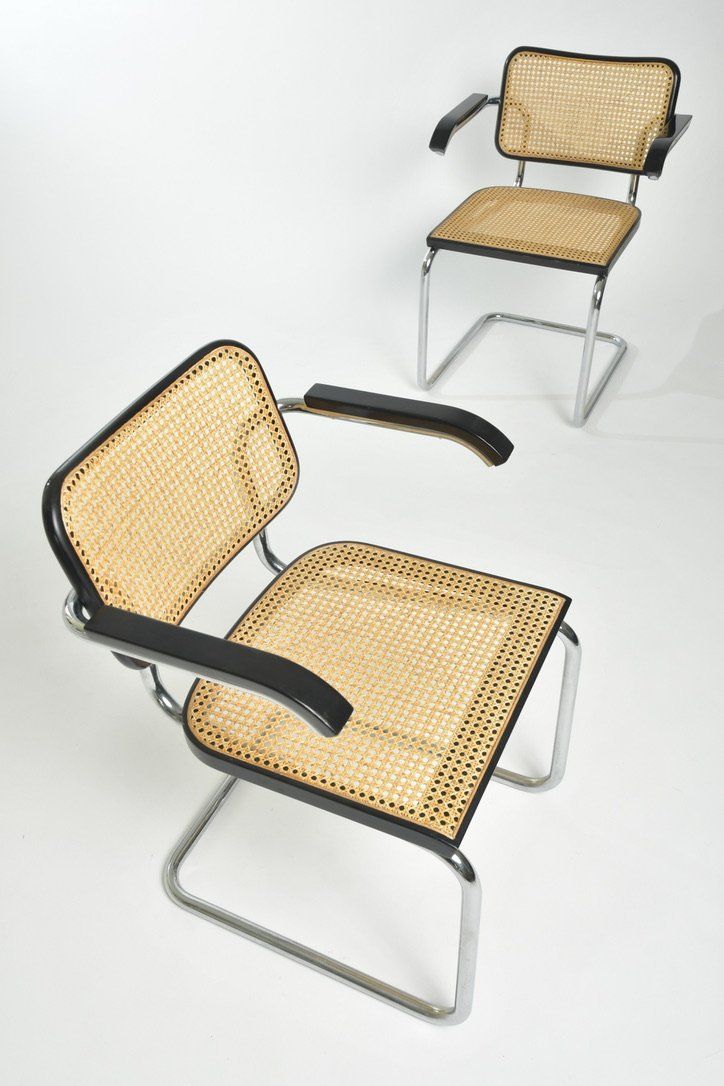 Breuer Sedie: Marcel Breuer Freischwinger Set – Usato da Zürich venduto da IndividumCH 2