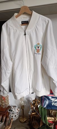 Giacca Pierre Cardin bianca, unisex, primaverile, vintage!