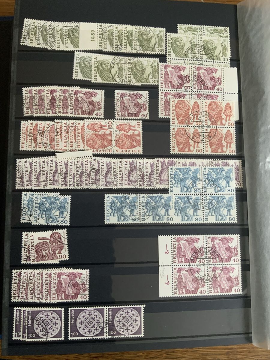 Alle Briefmarken: Briefmarken Schweiz – Gebraucht aus Binningen von chr_cr5n 4