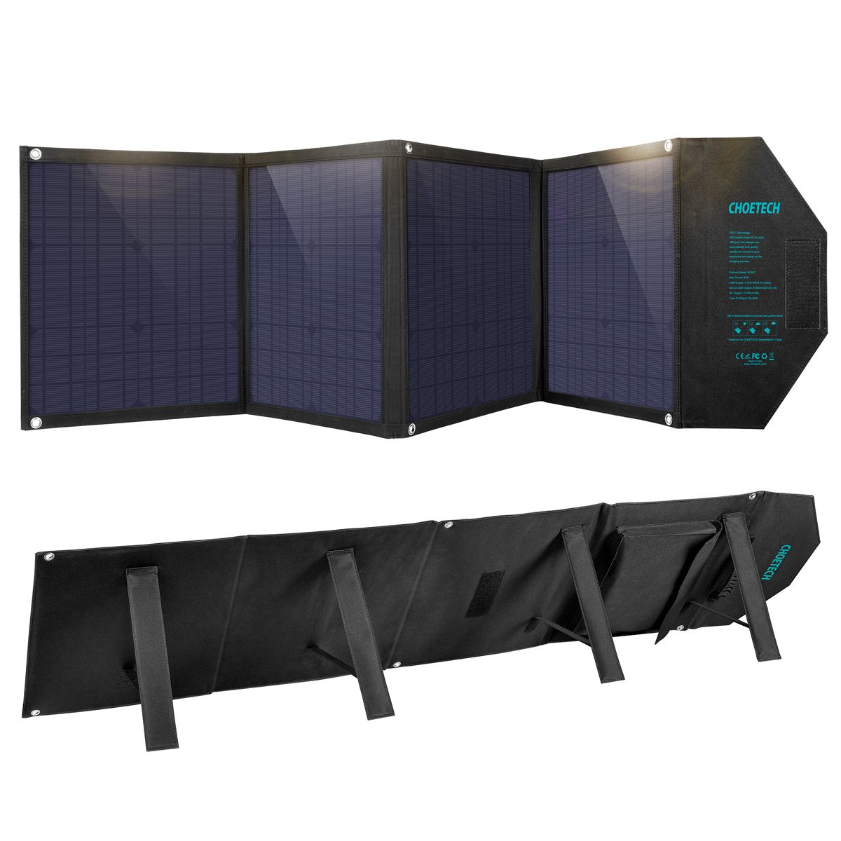 Solargeräte und Solarprodukte: Faltbares 80W Solarpanel – Neu und originalverpackt aus Dietlikon von Salesmax