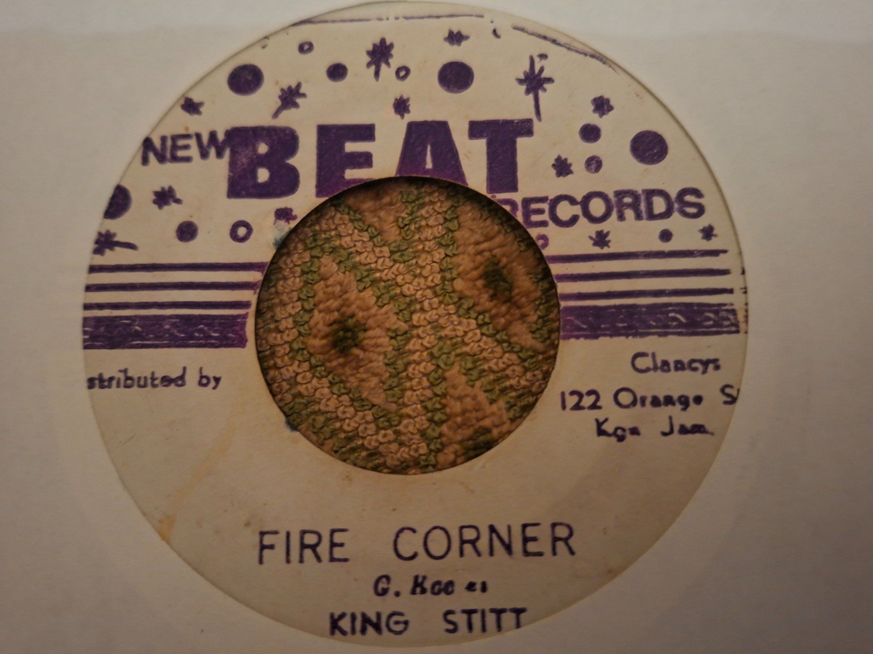 Schallplatten: Reggae/Rocksteady 7" - King Stitt - Fire Corner – Gebraucht aus Bernex von Wannabehasbeen01