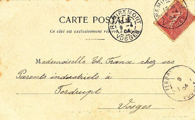 Cartoline postali: Chem.de fer Cremaillere + 1904 – Usato da Emmenbrücke venduto da teestube 1