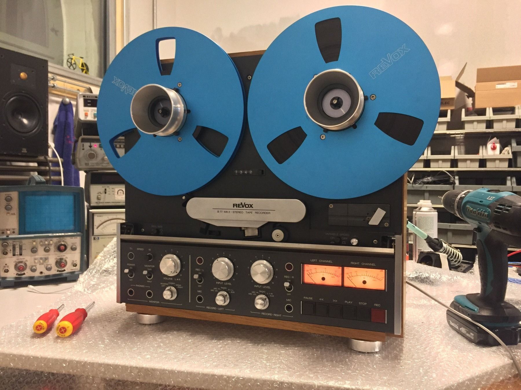 Apparecchi a nastro: ReVox B77 Reparatur Kit – Nuovo (secondo la descrizione) da Winterthur venduto da klassikaudio