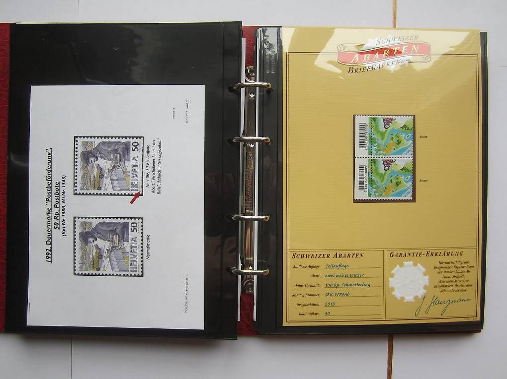 Tutti i francobolli: Briefmarken Schweizer Abarten – Nuovo e nell'imballaggio originale da Saland venduto da k_z_tny8 3