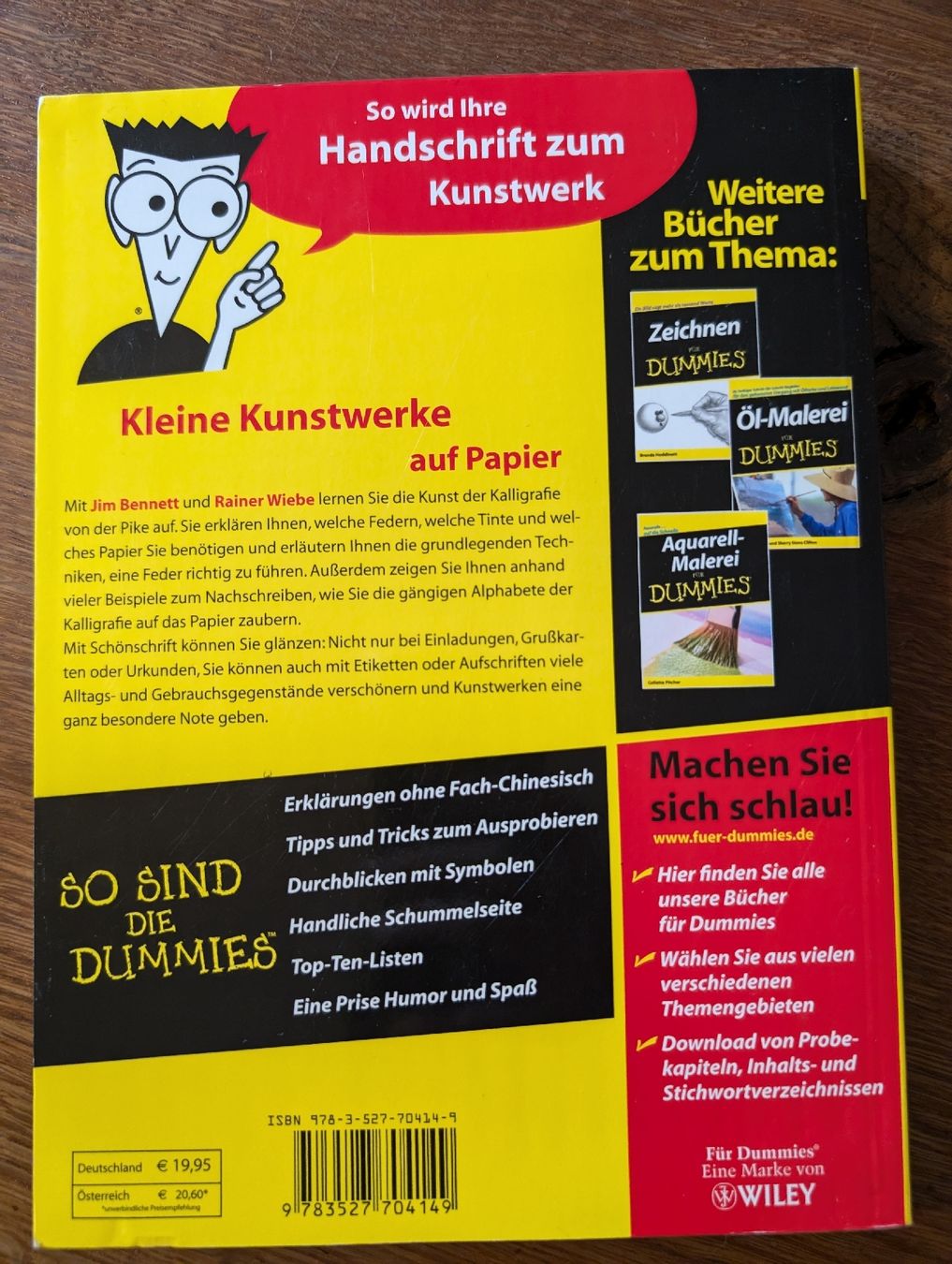 Libri: Kalligrafie für Dummies – Nuovo e nell'imballaggio originale da Bern venduto da Zorro333 1