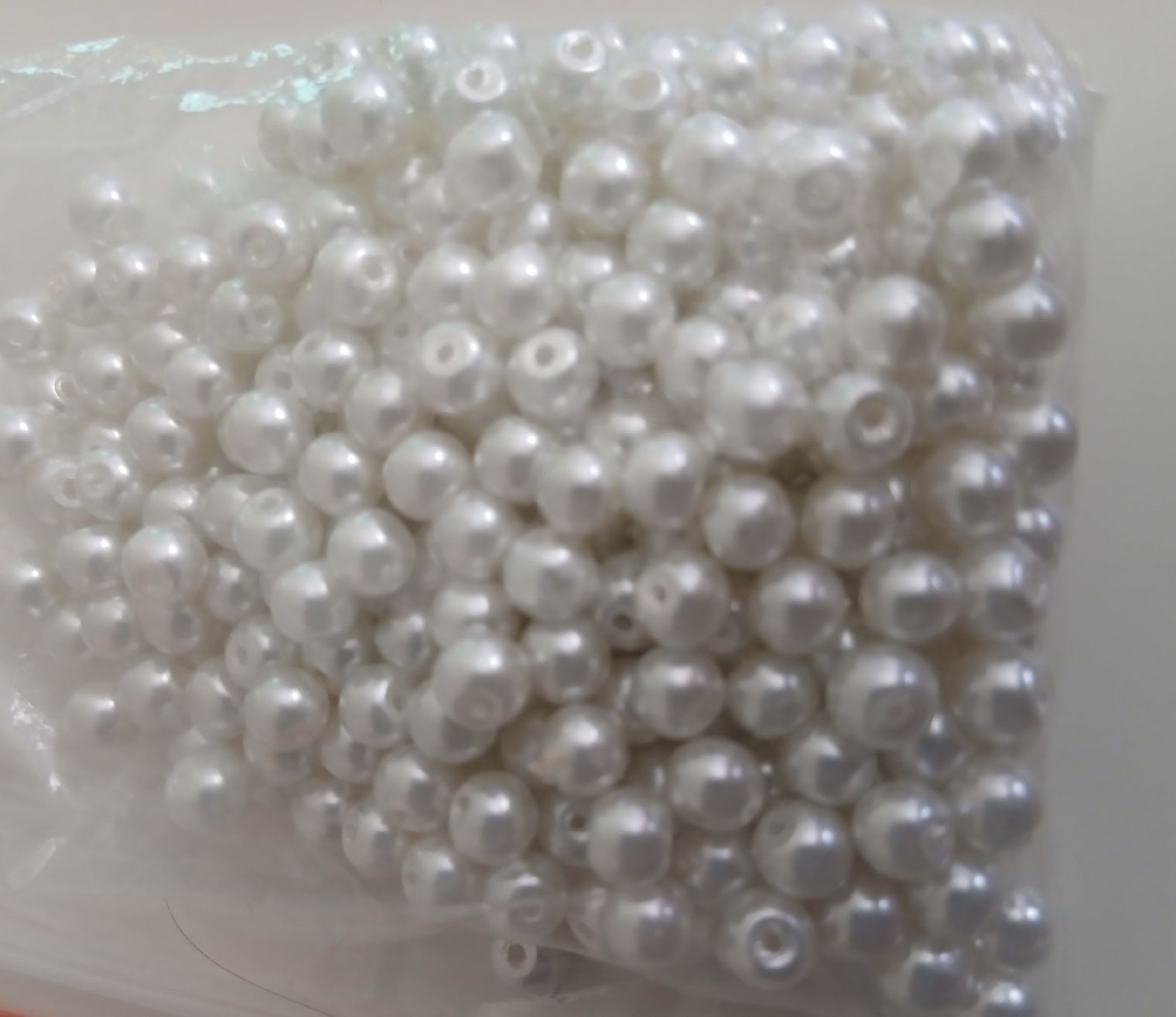 Perle (finte): Glasperlen zum Schmuck basteln  – Nuovo (secondo la descrizione) da Stansstad venduto da mikamo 1
