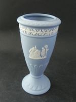 Dekorative Vase * JASPERWARE blau * von Wedgwood