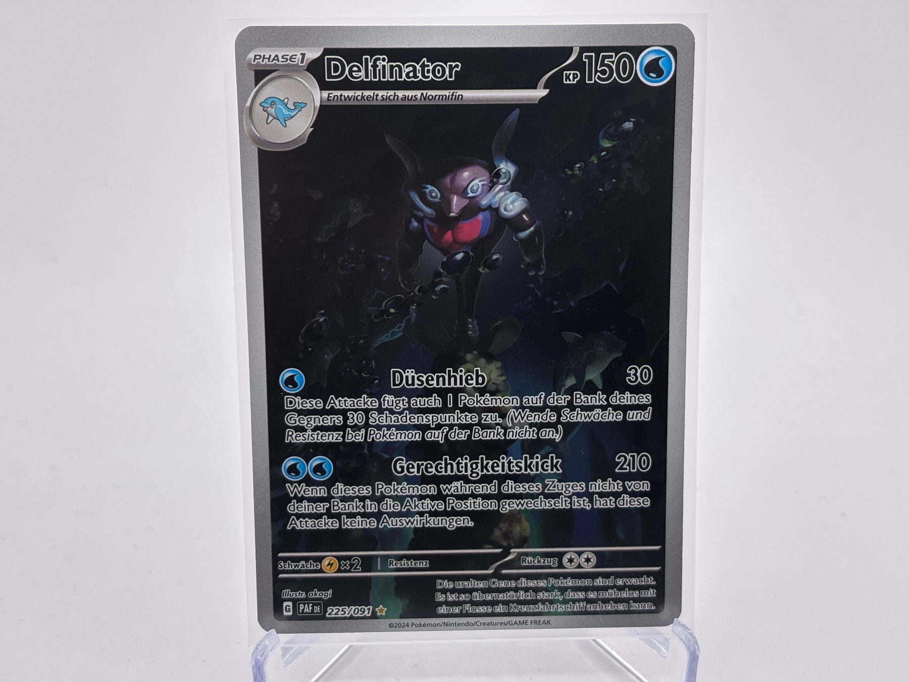 Pokémon Carte collezionabili: Paldeas Schicksale - Delfinator  (PAF 225) - DE – Nuovo (secondo la descrizione) da Allschwil venduto da Bullach