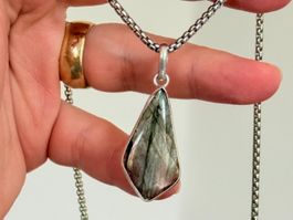 Labradorite necklace