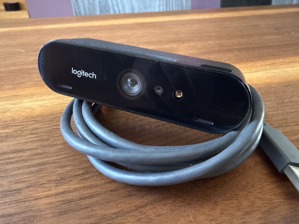 Logitech Webcams: Logitech BRIO 4K Ultra HD webcam mit Windows Hello support – Gebraucht aus Bern von 4KSzxrEjtKm