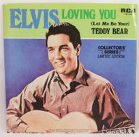 Vinyl Single Elvis Presley Loving You / Teddy Bear Jukebox