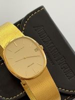 Audemars Piguet Herren EllipsJumbo Uhr Gelbgold18k Automatic