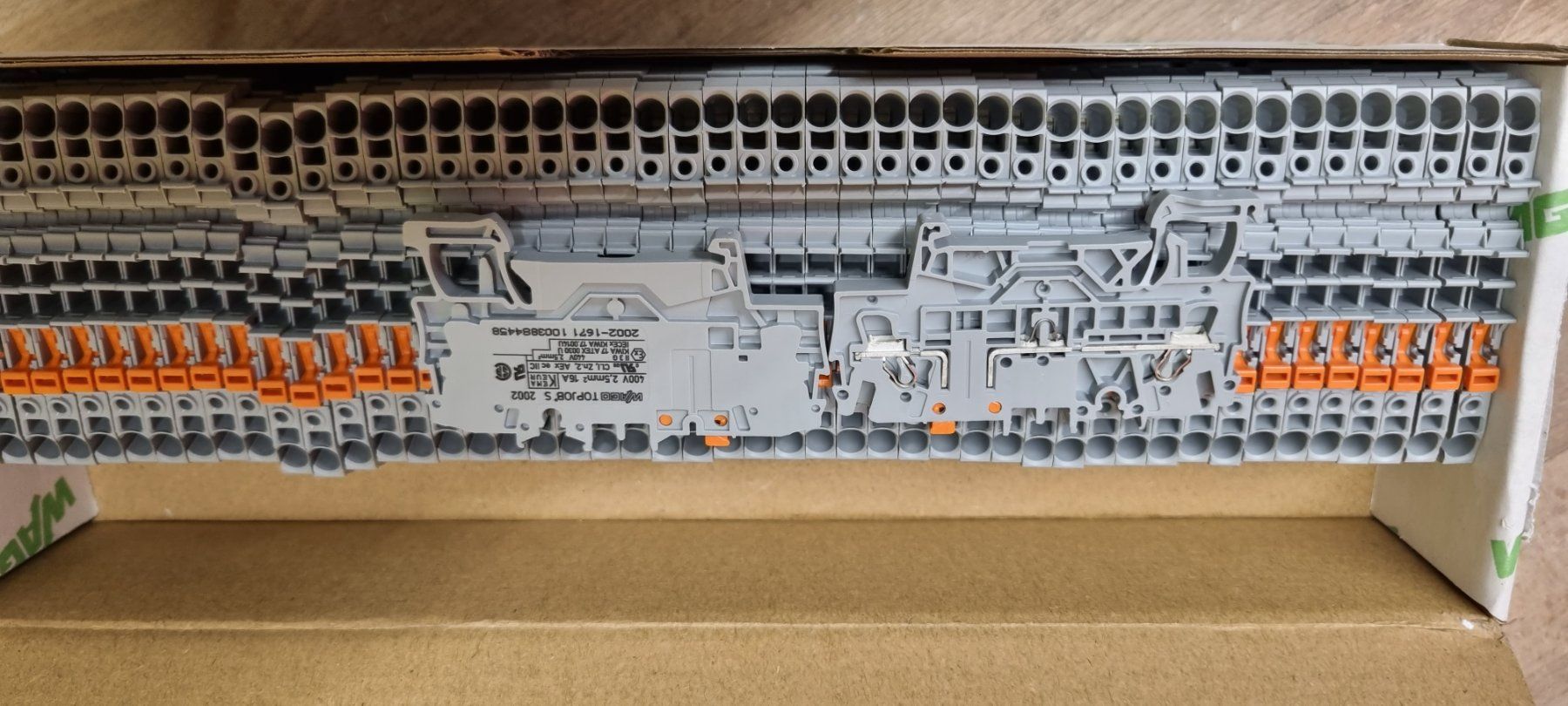 Elektronikbauteile: WAGO 2-Leiter-Trenn-Messklemme – Neu und originalverpackt aus Chur von Sihar 2