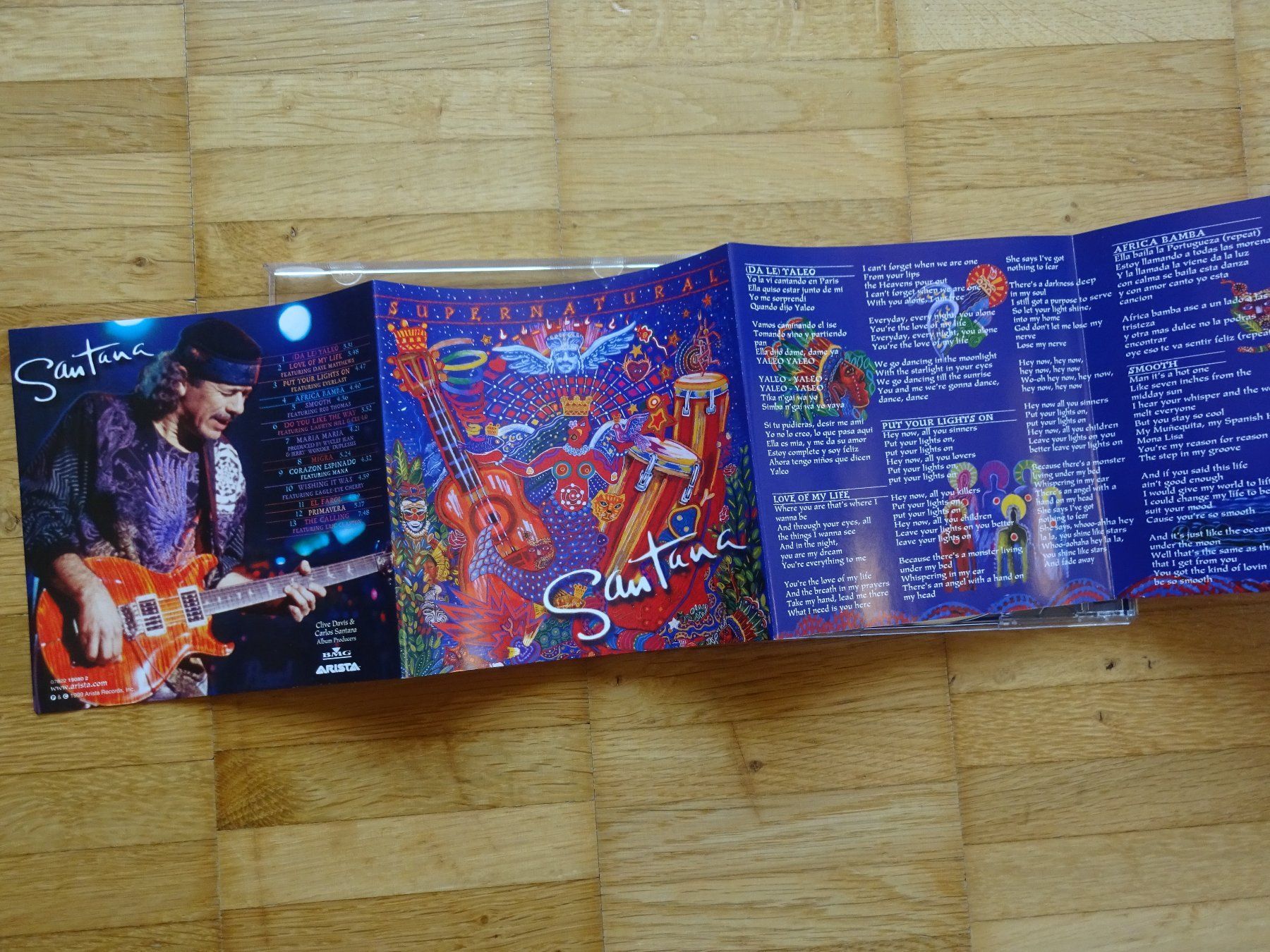 CD: Santana: Supernatural – Usato da St.Gallen venduto da Paddington11 6