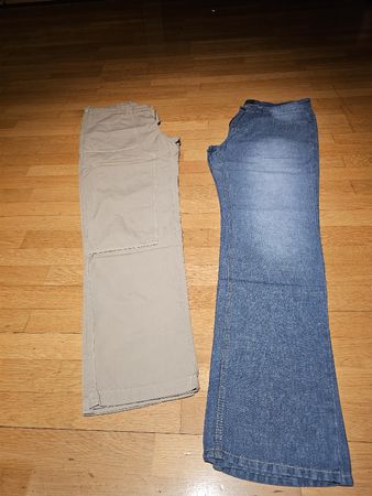 2 leichte Sommerhosen gr.52 think o pink