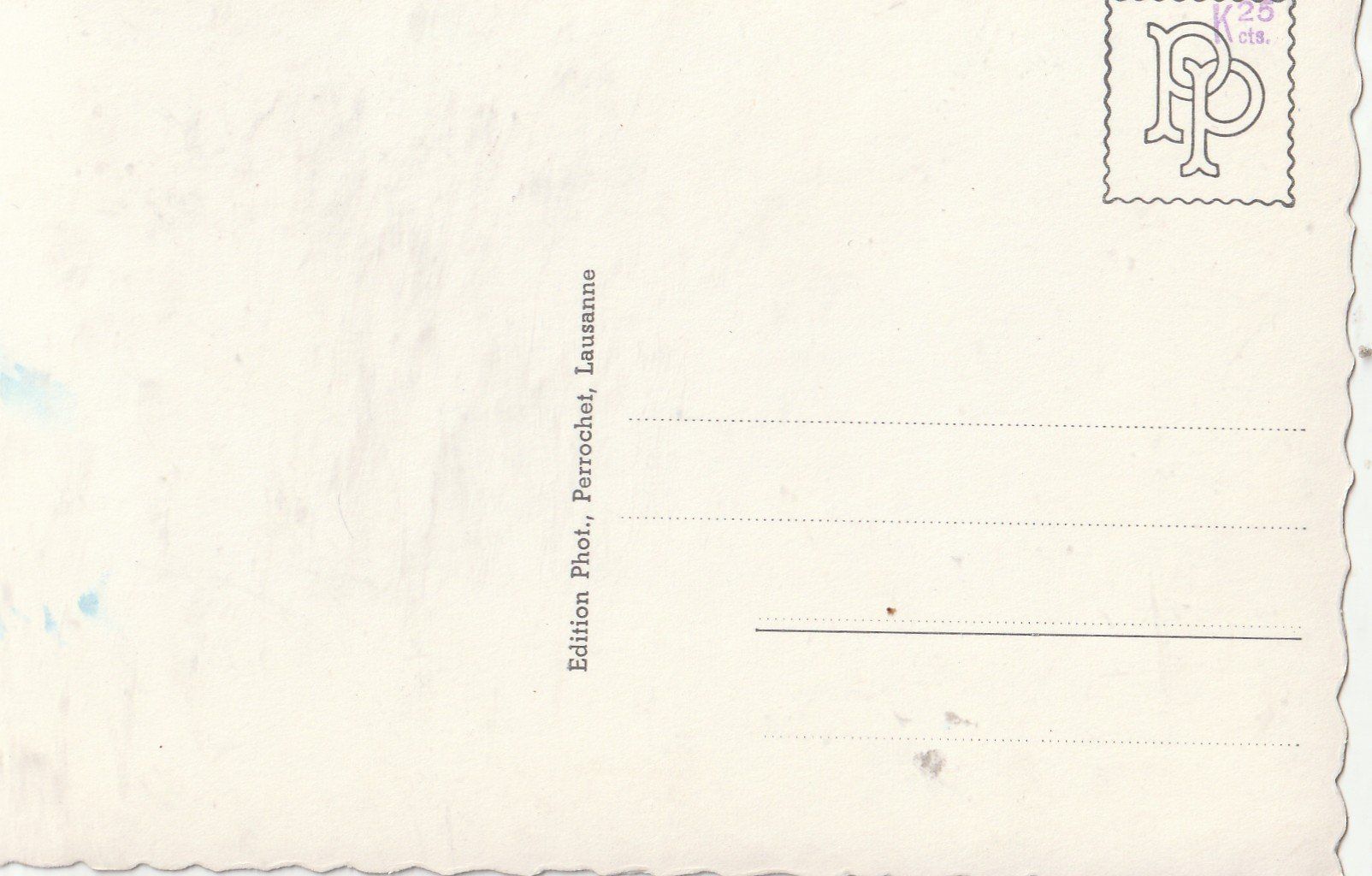 Cartoline postali: Saanen Dorfstrasse – Usato da Lumbrein venduto da made02 1