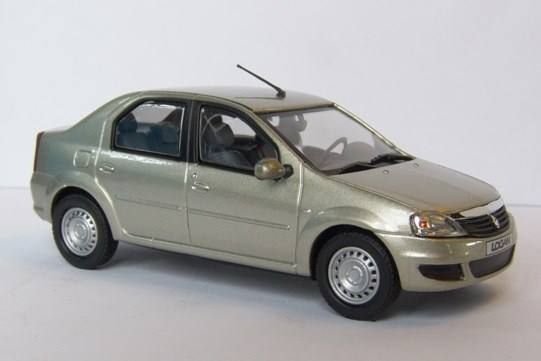 Dacia Modellautos: Dacia / Renault Logan I Phase II 2008-2012 Electrique bleu – Neu und originalverpackt aus Gerlafingen von espero88