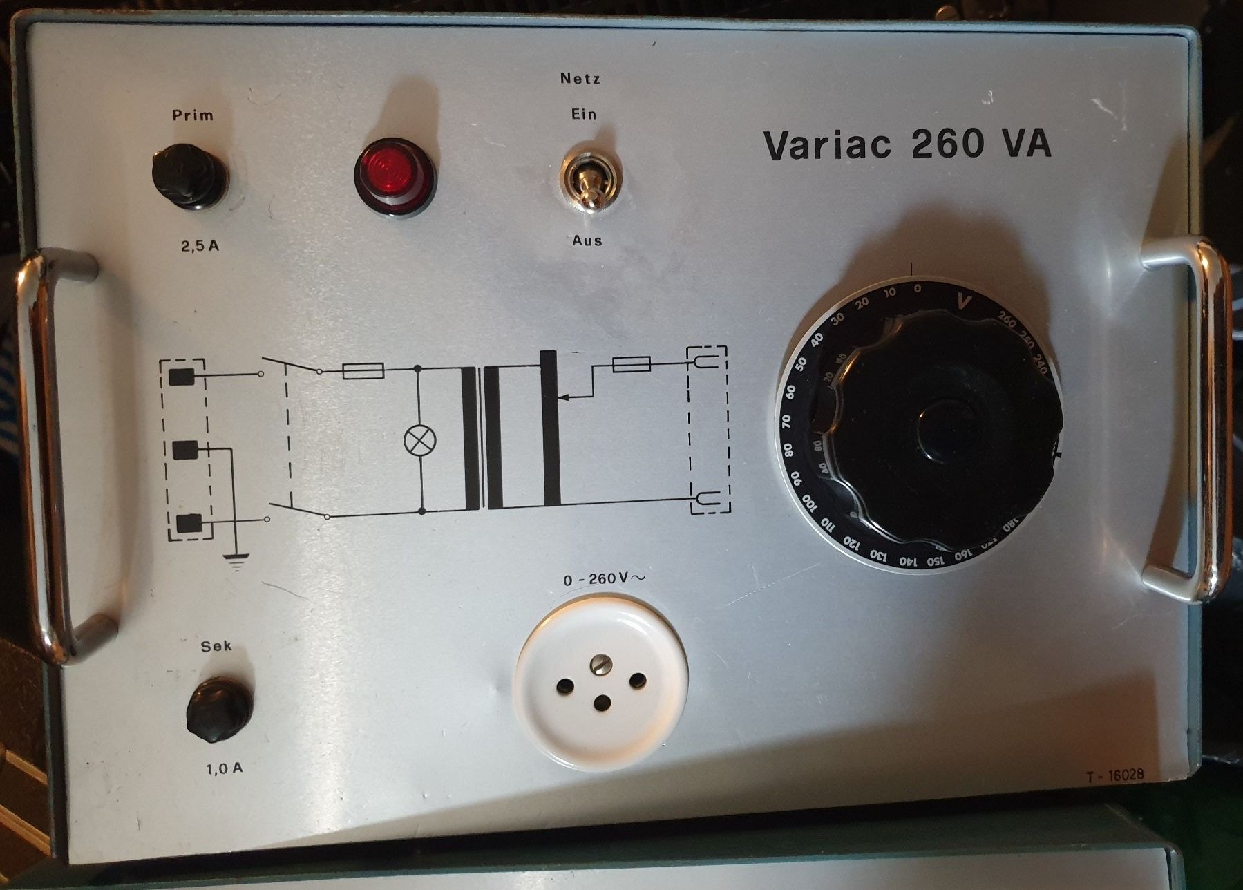 Konverter: Variac mit Trenntrafo 0-260V/260W – Gebraucht aus Horw von  1